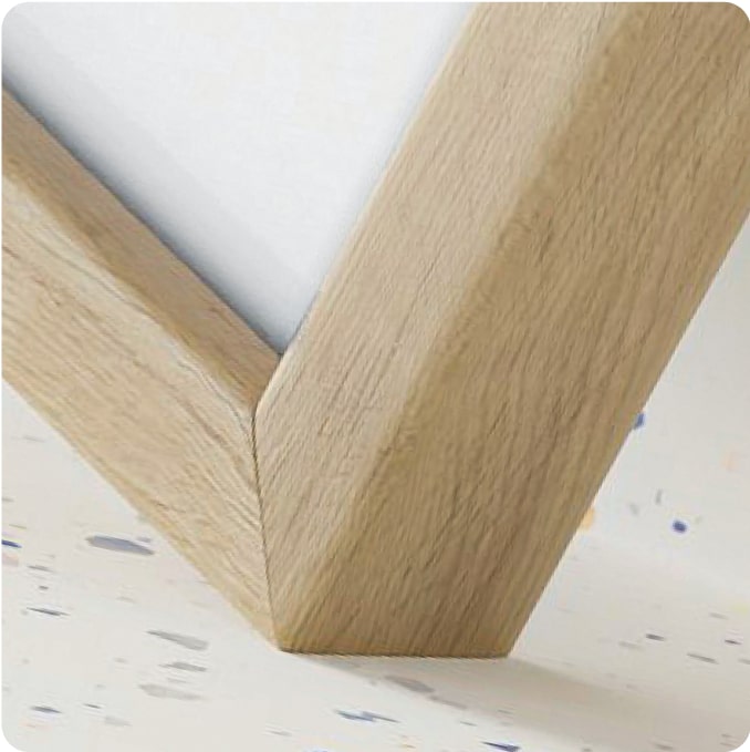 Bilderrahmen Holz Eiche Model Forever