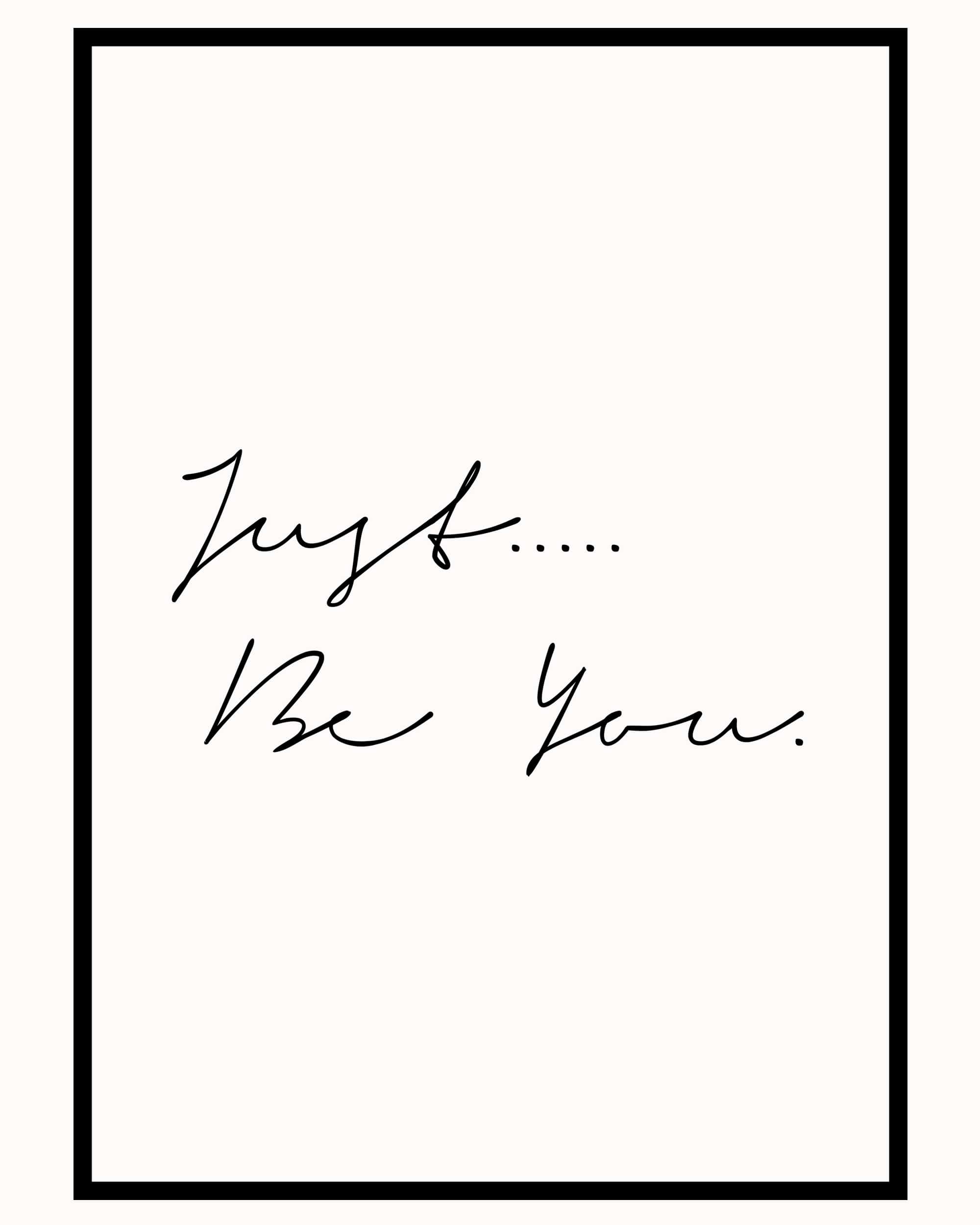 You Can