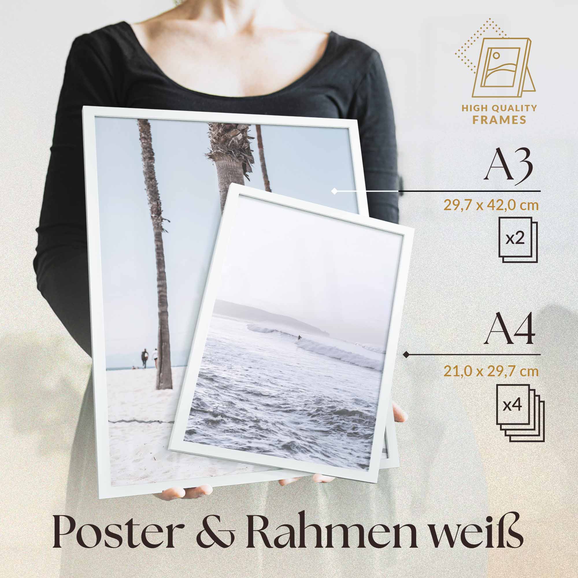 Pastell Surf Palmen