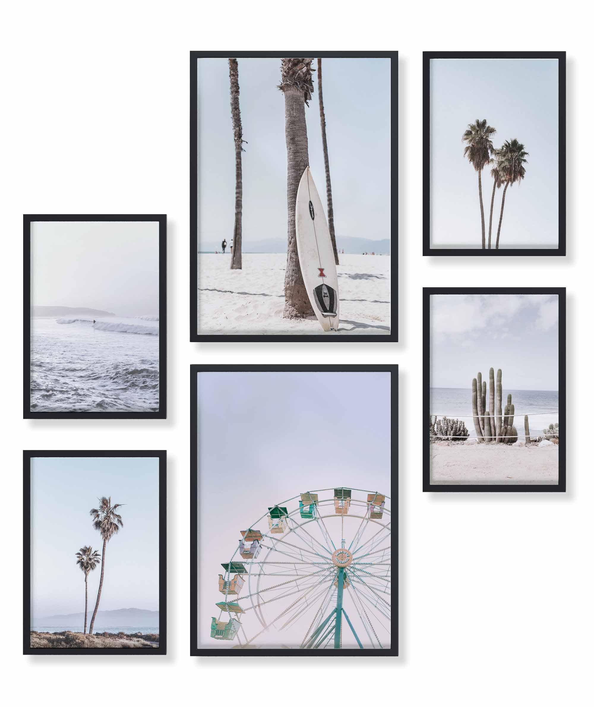 Pastell Surf Palmen