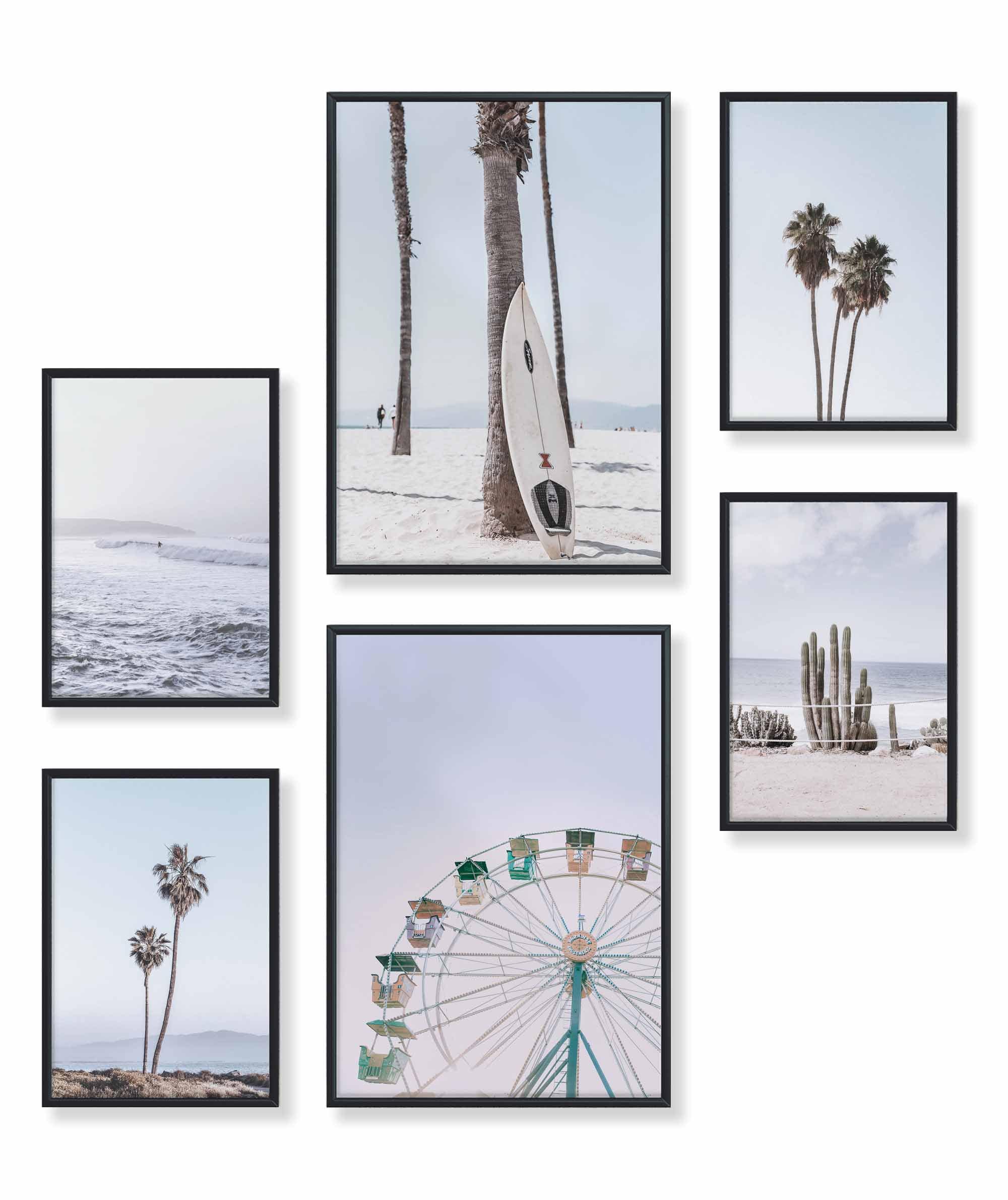 Pastell Surf Palmen