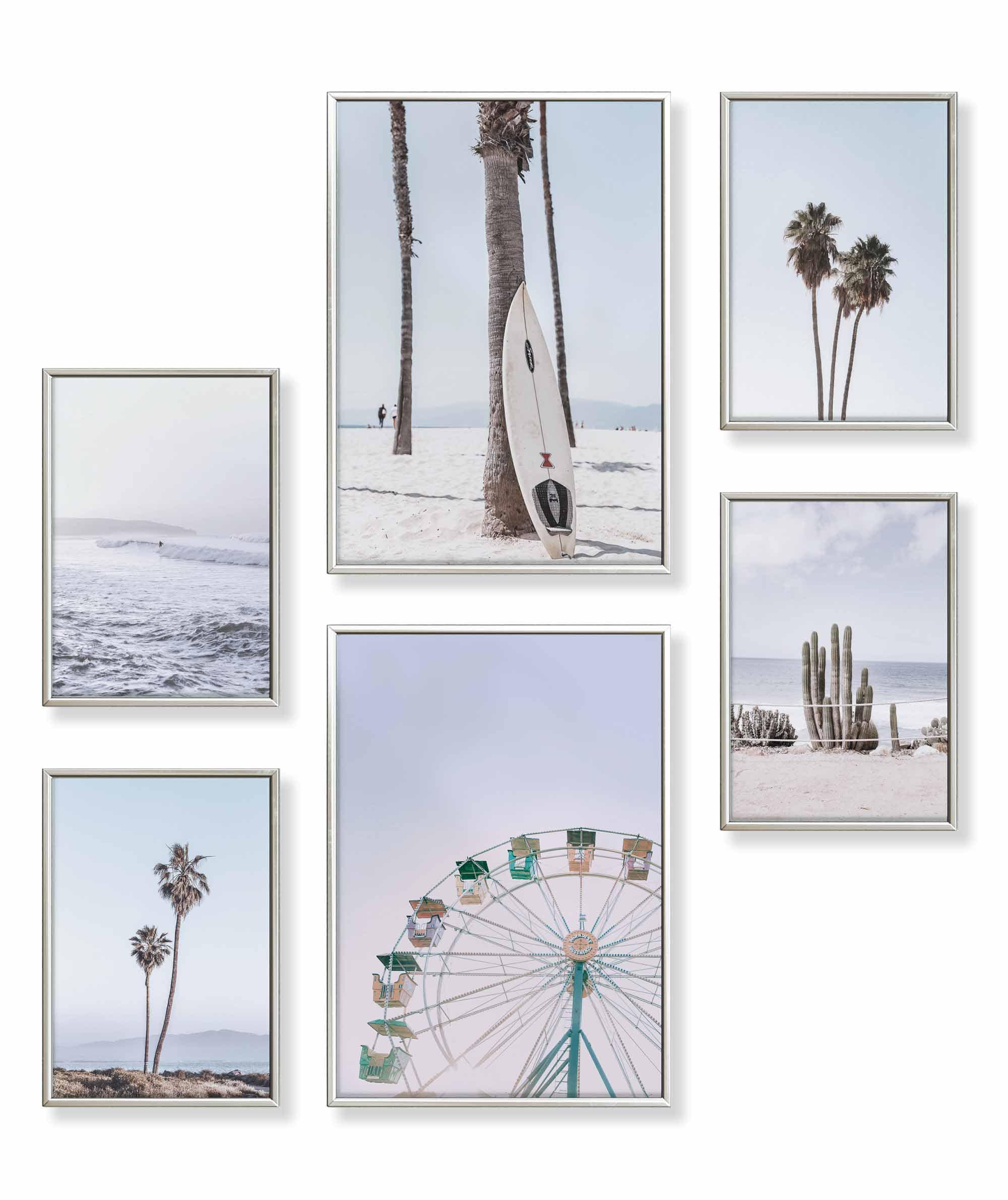 Pastell Surf Palmen
