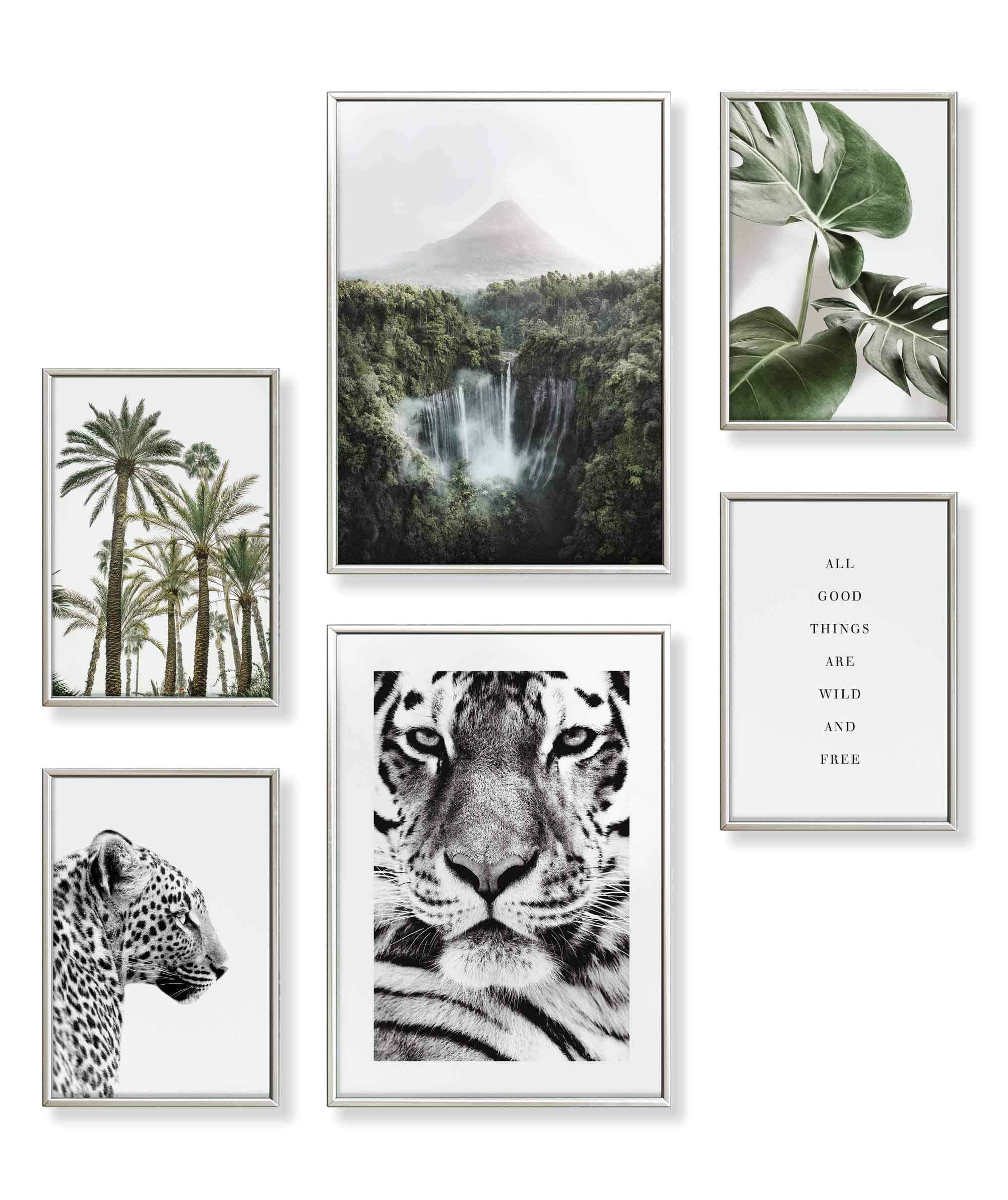 Natur Wald Wasserfall