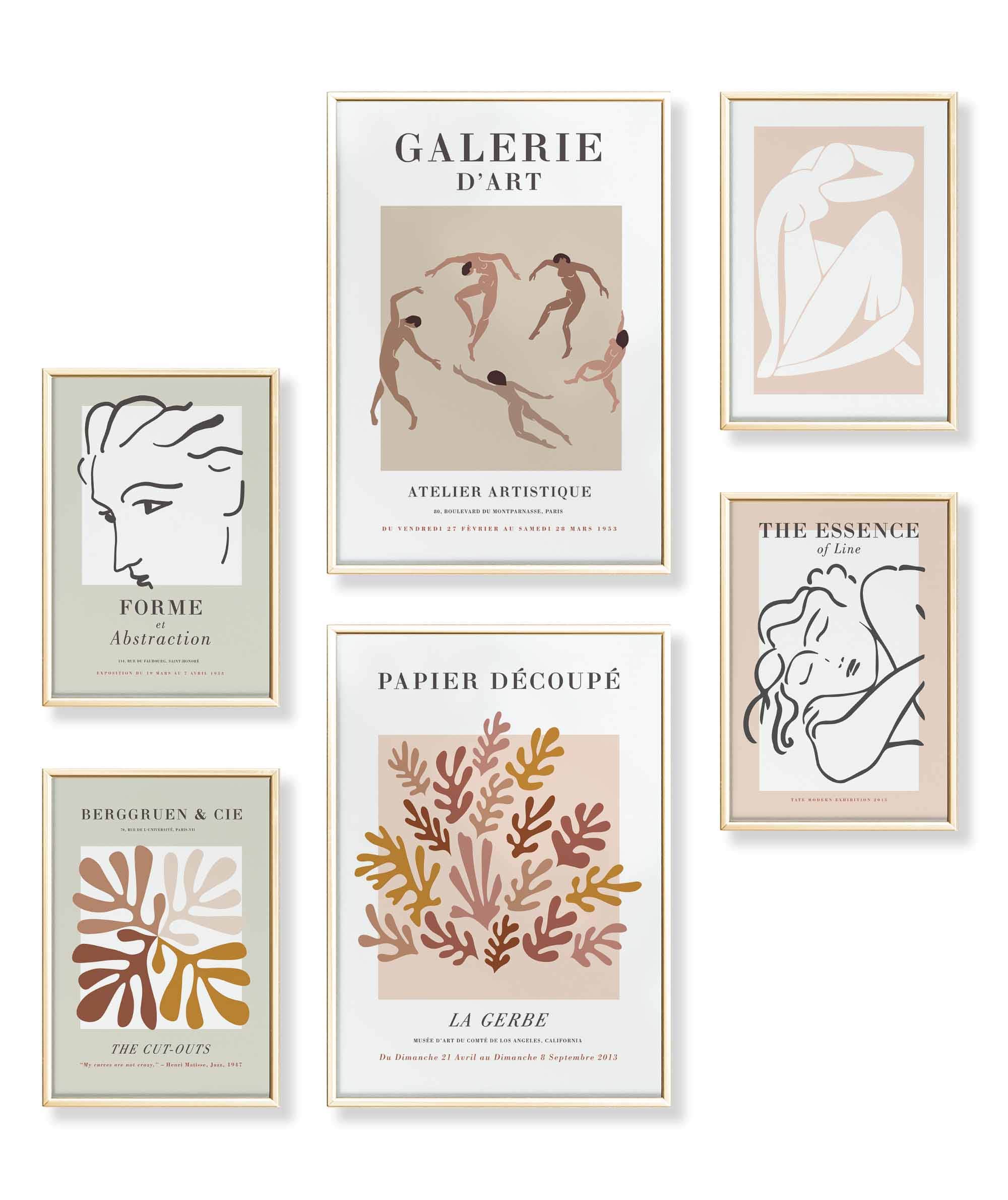 Abstrakt Pink Matisse