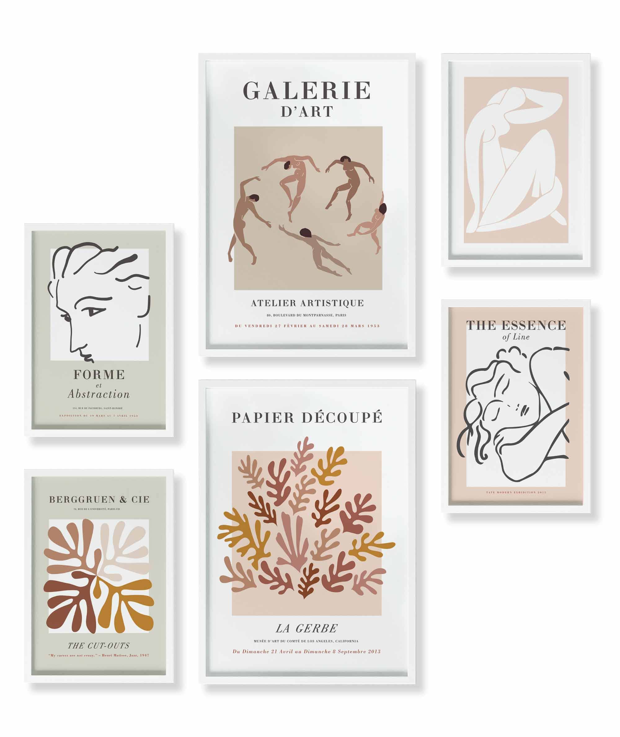 Abstrakt Pink Matisse