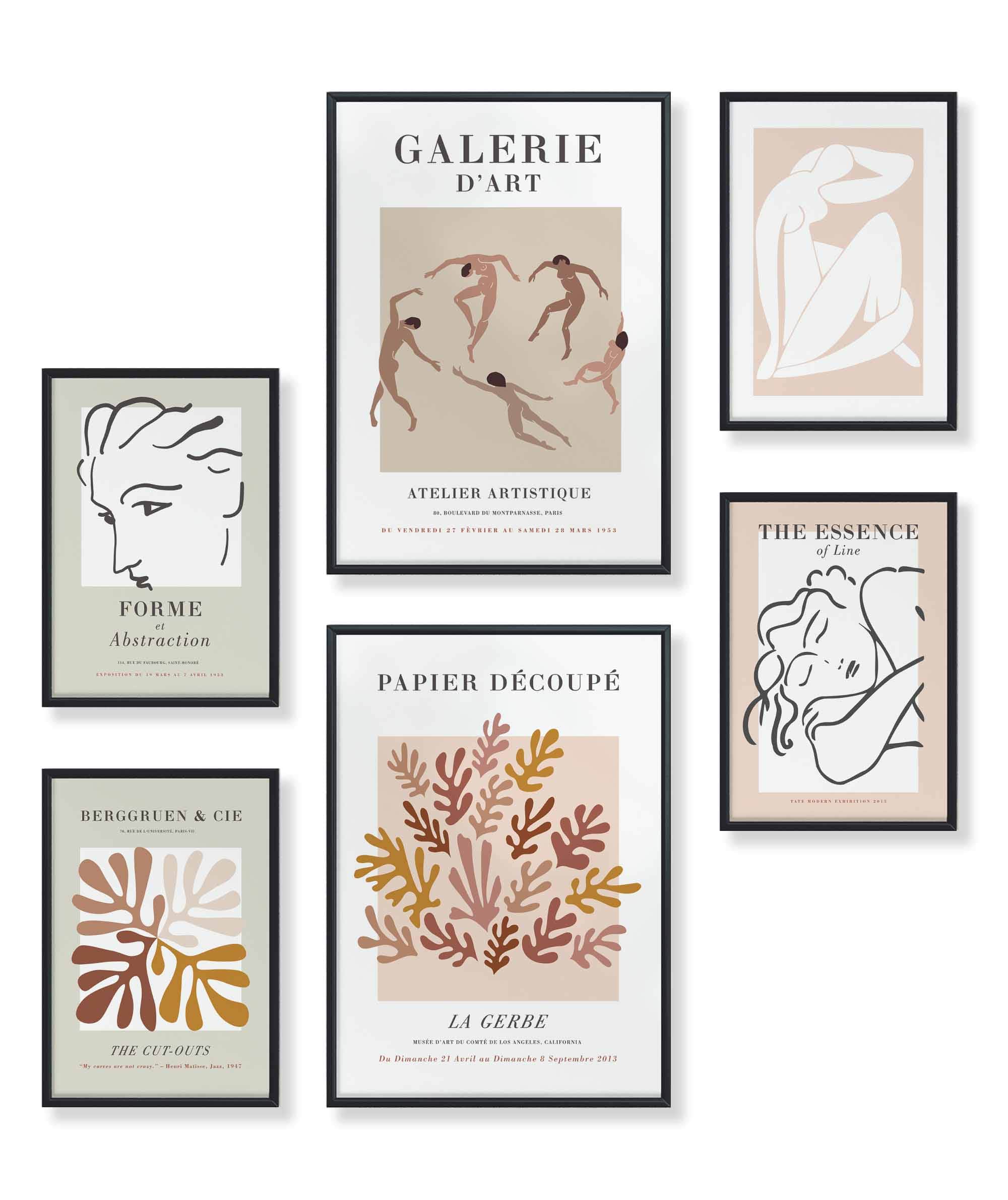 Abstrakt Pink Matisse