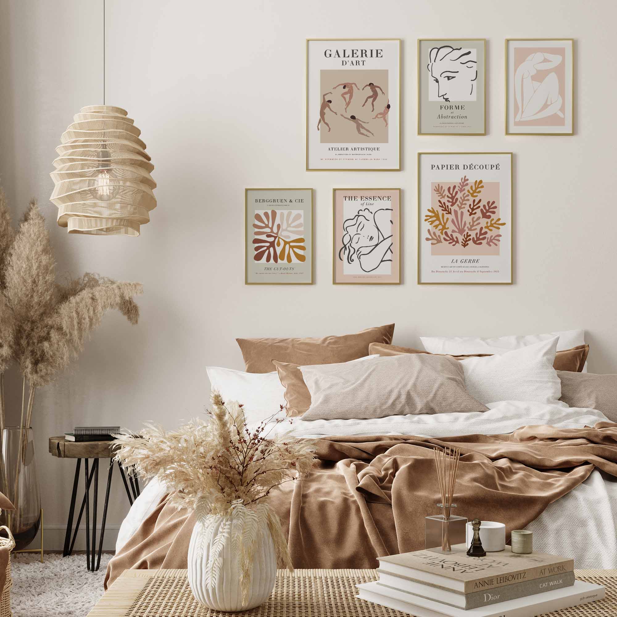 Abstrakt Pink Matisse