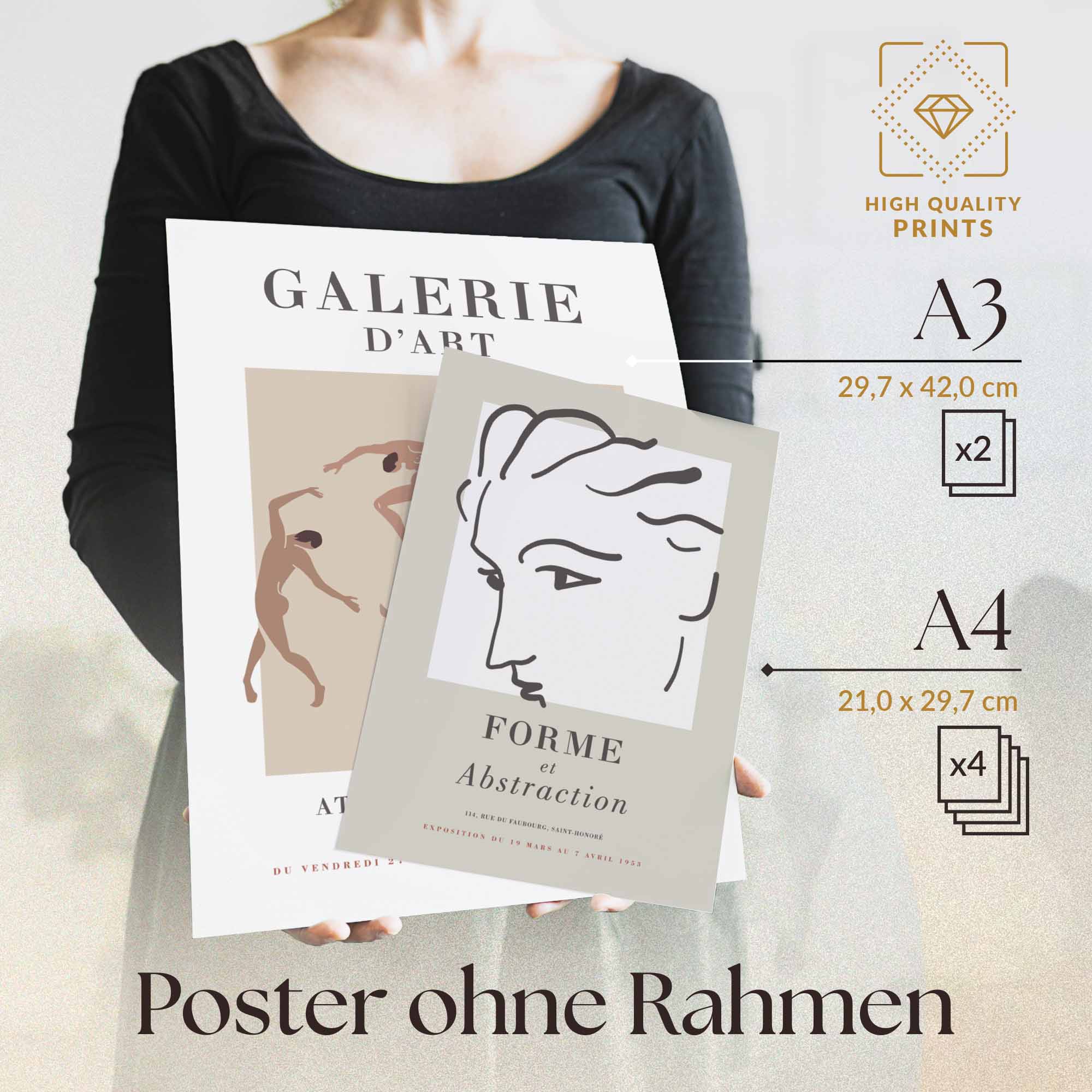 Abstrakt Pink Matisse