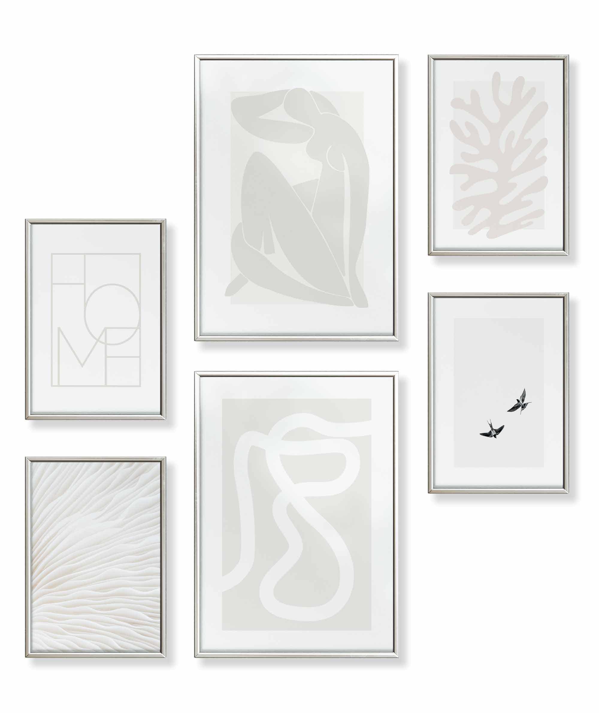 Abstrakt Matisse Beige