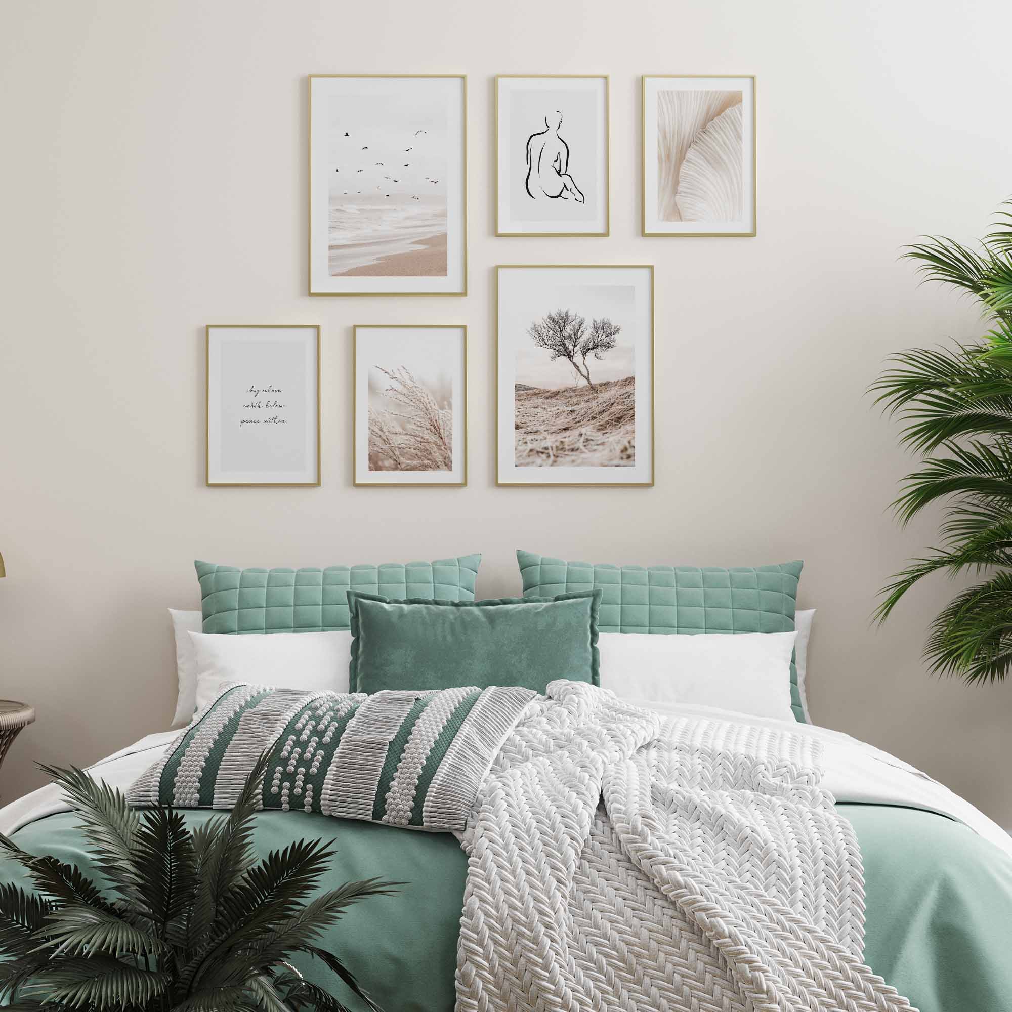Beige Strand Meer