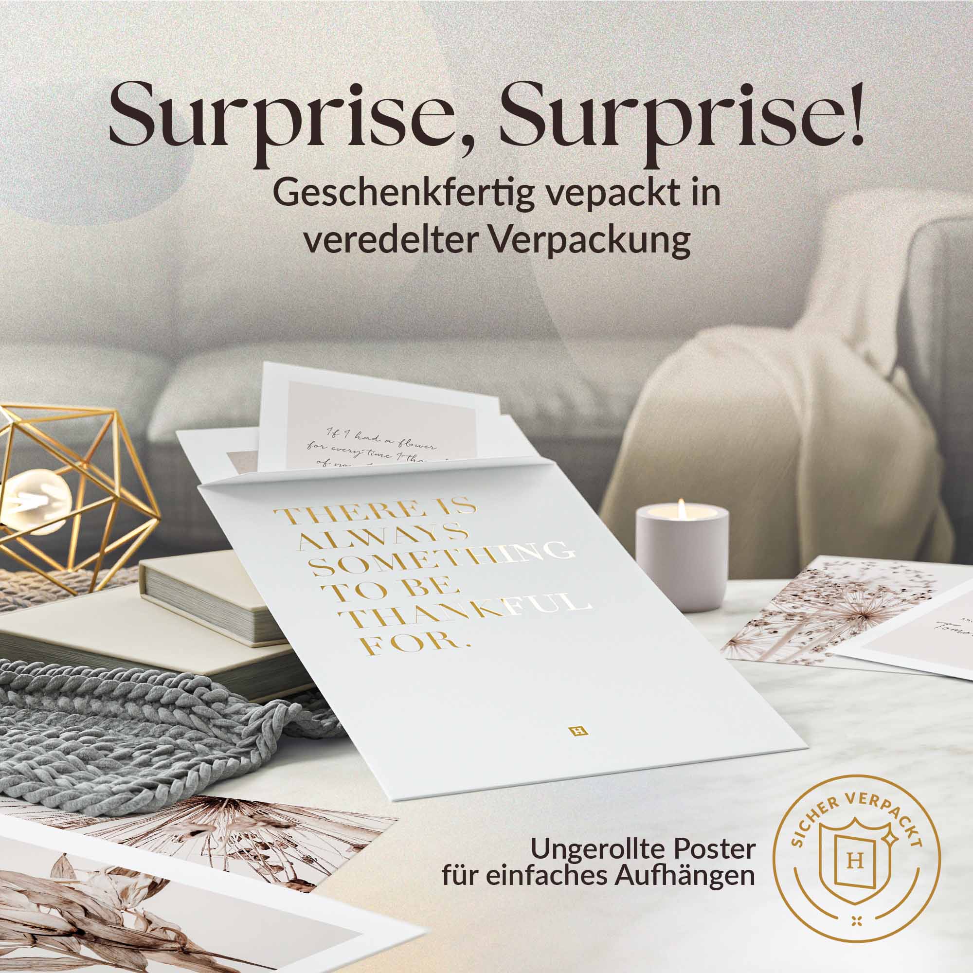 Beige Blume Braun