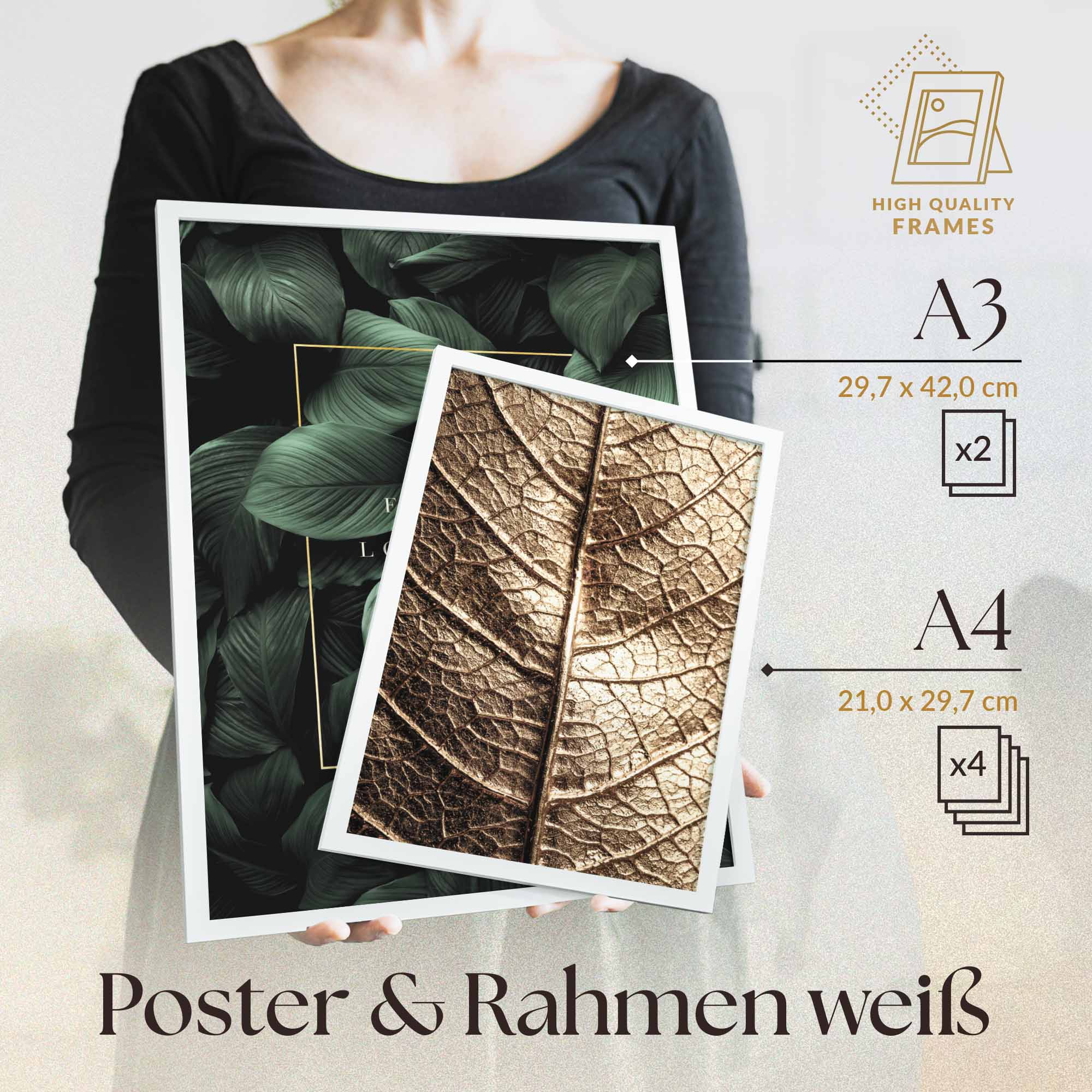 Abstrakt Gold Geometrisch