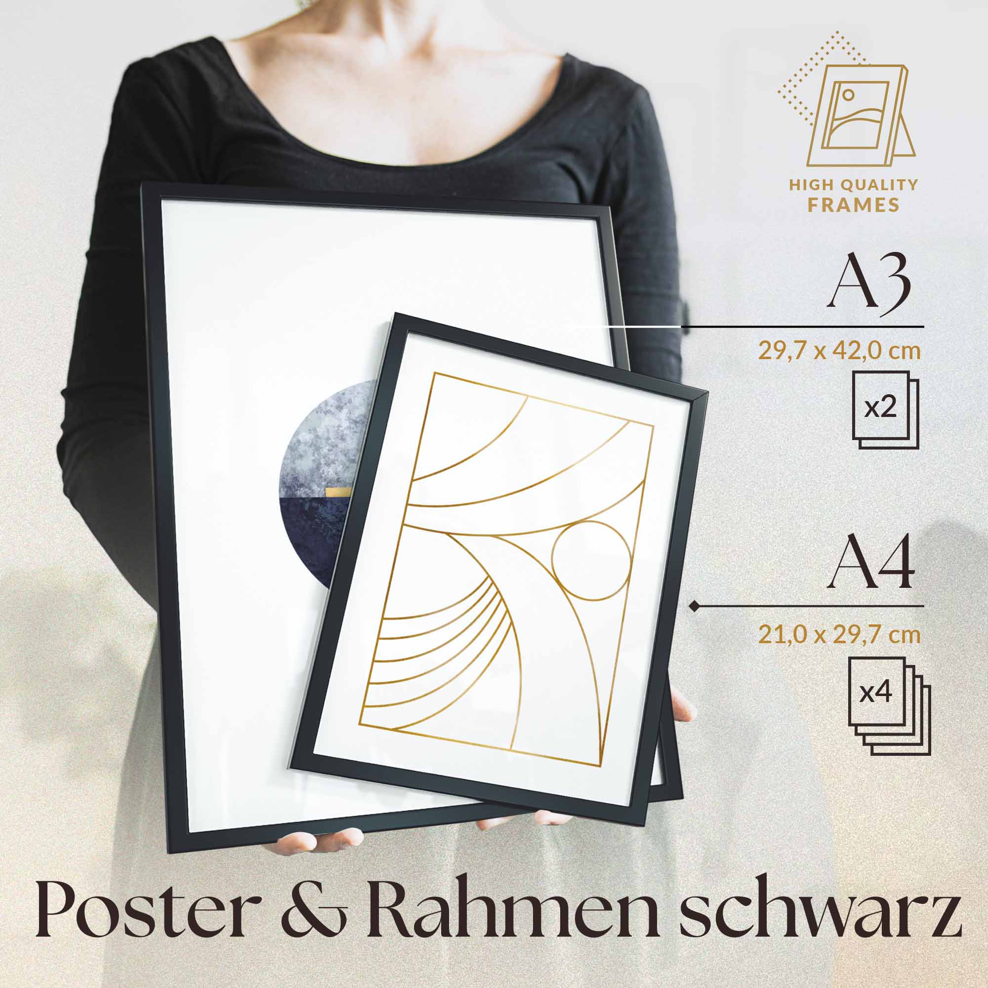 Abstrakt Blau Marrmor