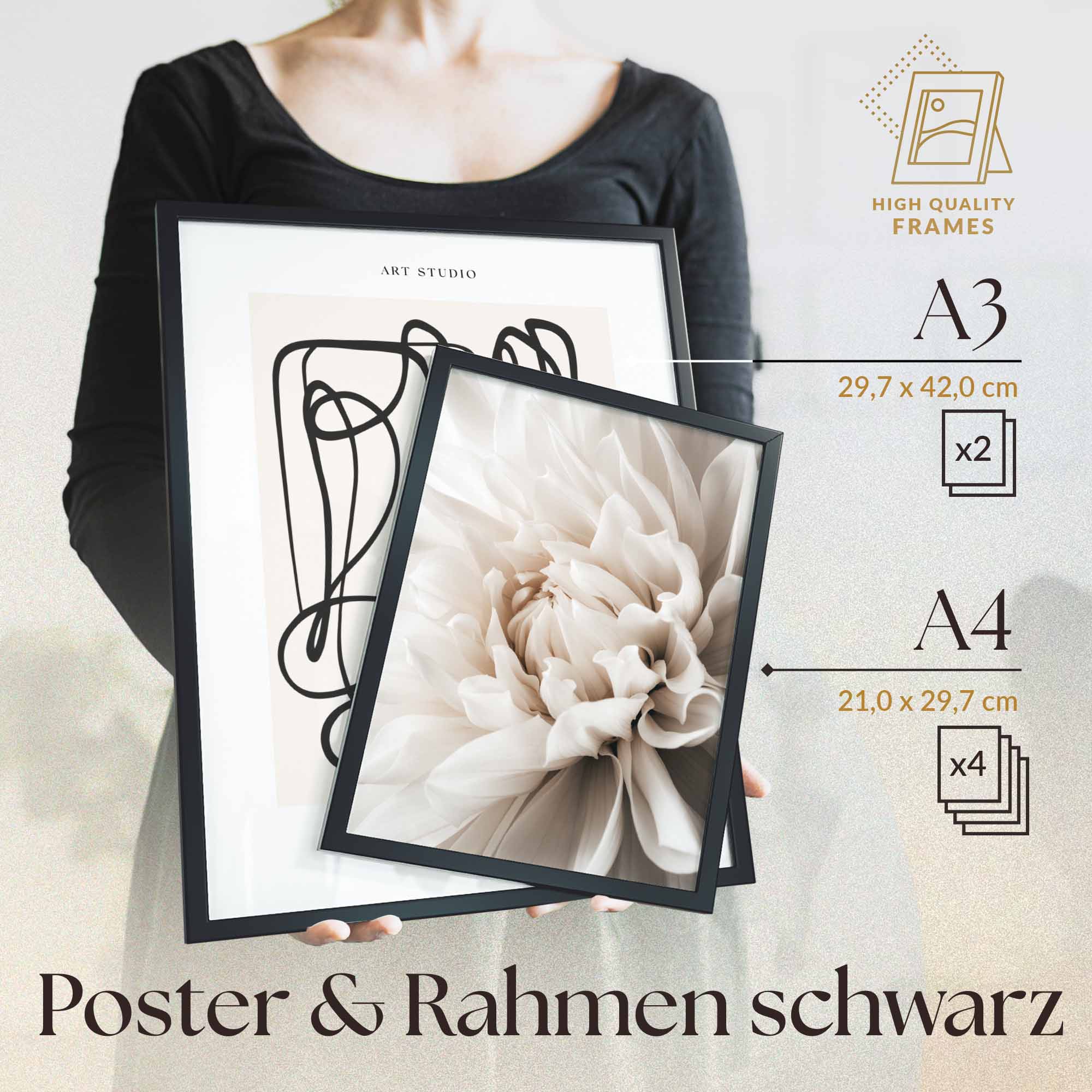 Art Beige Blumen