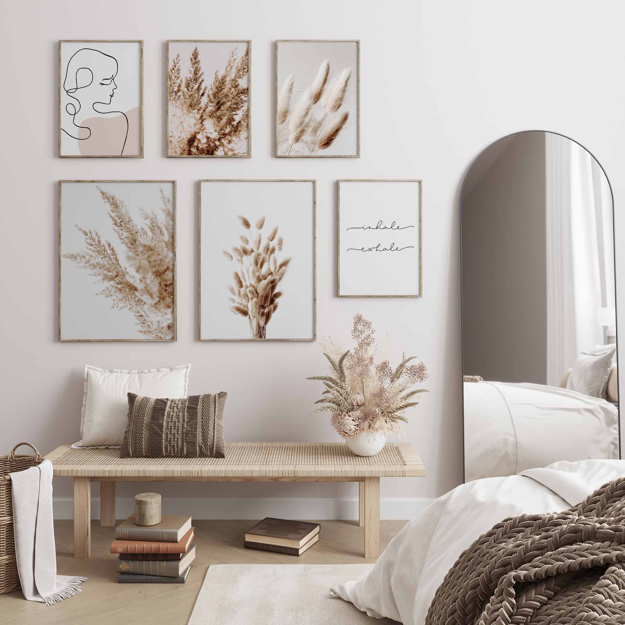 Pampas Boho Beige