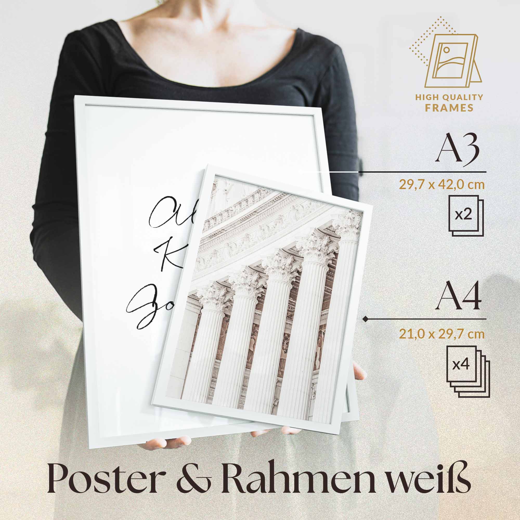 Eleganter Weißer Kuss