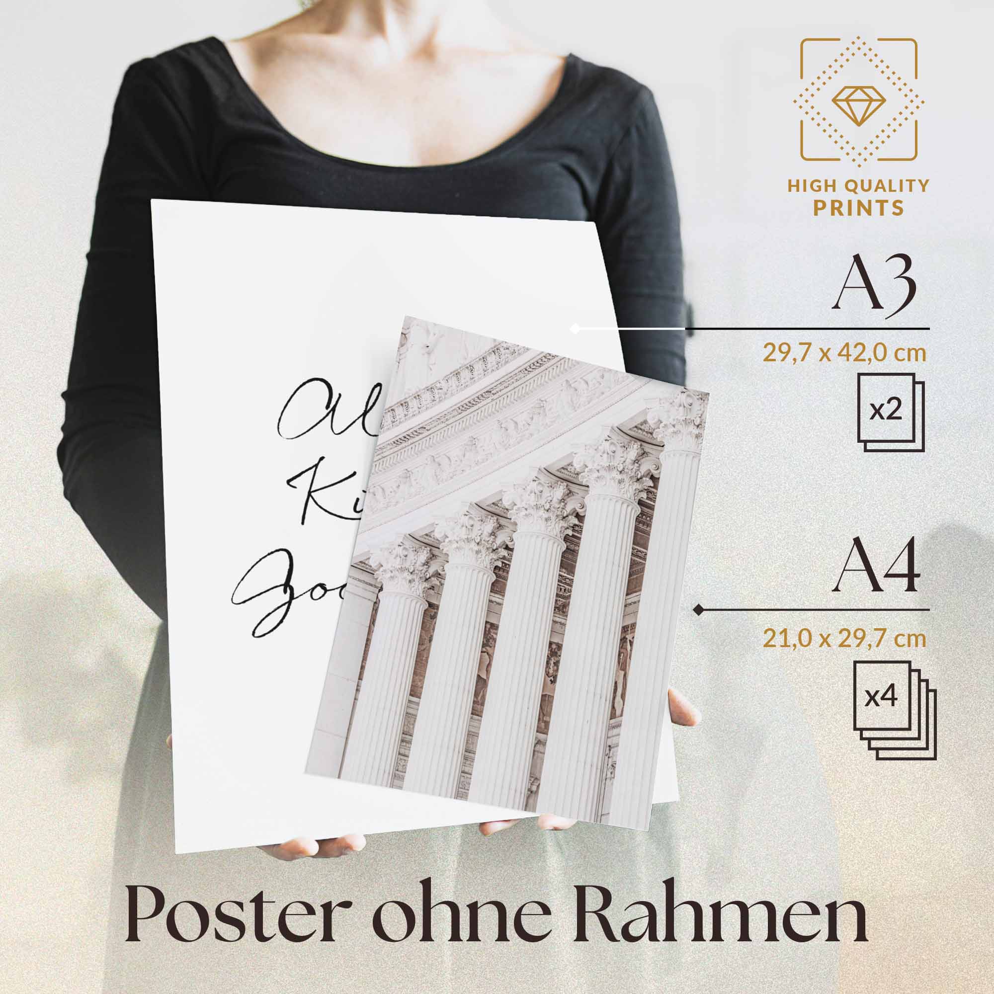 Eleganter Weißer Kuss