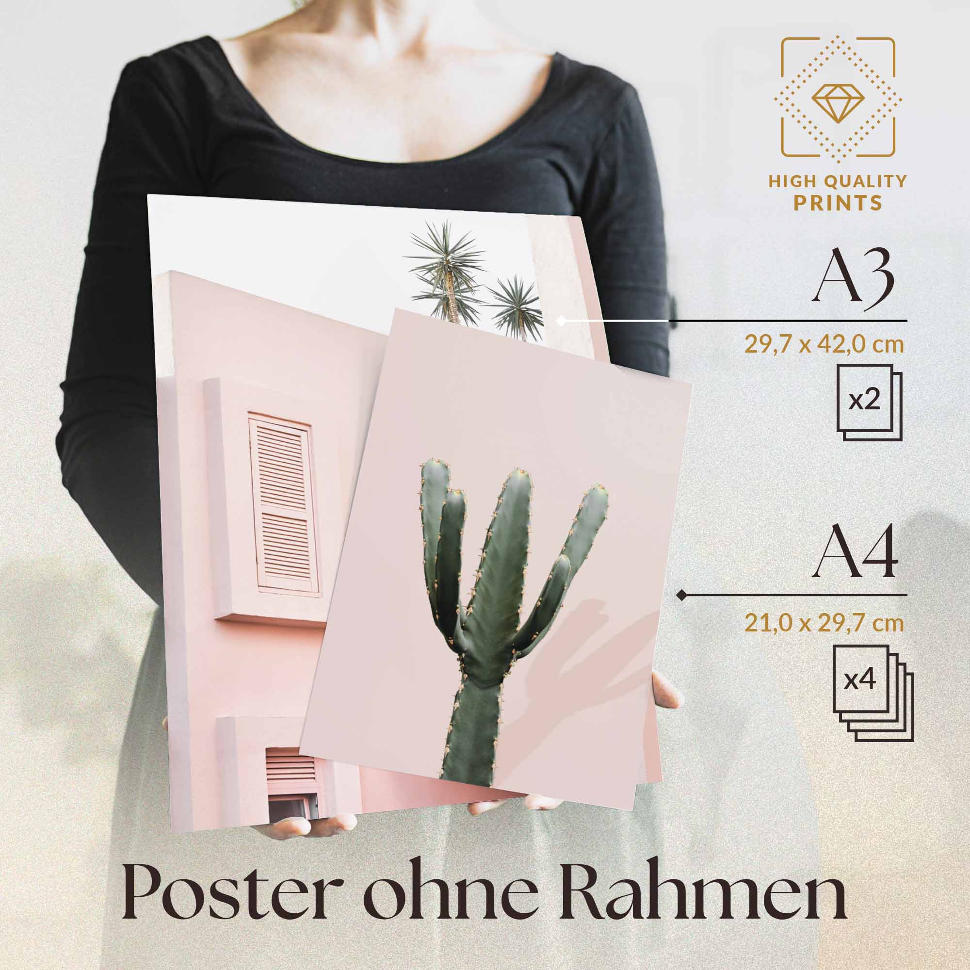 Architektur Pink Kaktus