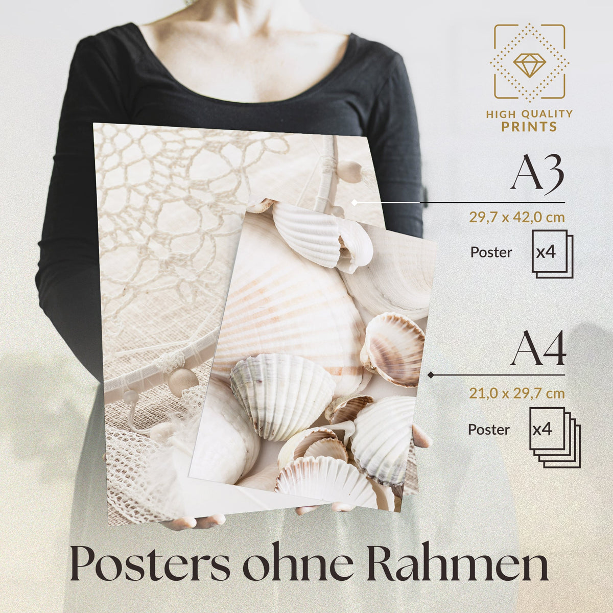 Sand und Meer Poster Set– Heimlich Poster Sets