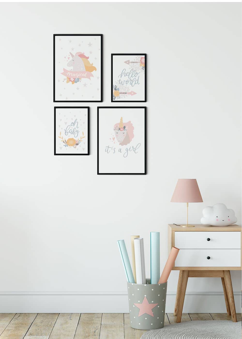 Unicorn - Heimlich Poster Sets