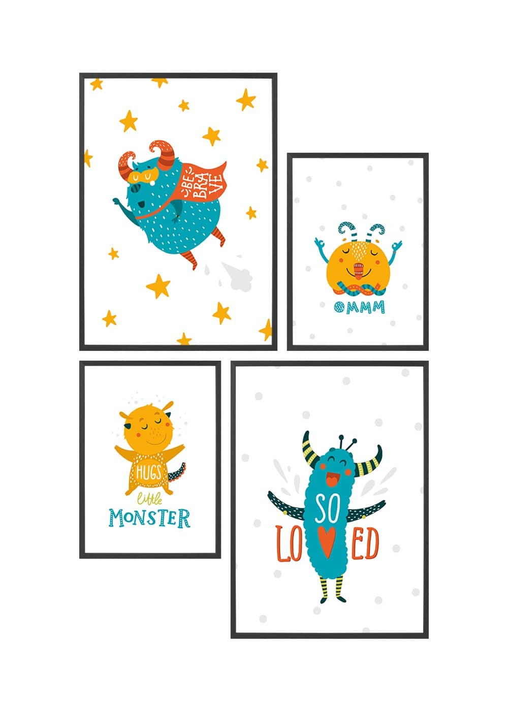 Monster - Heimlich Poster Sets