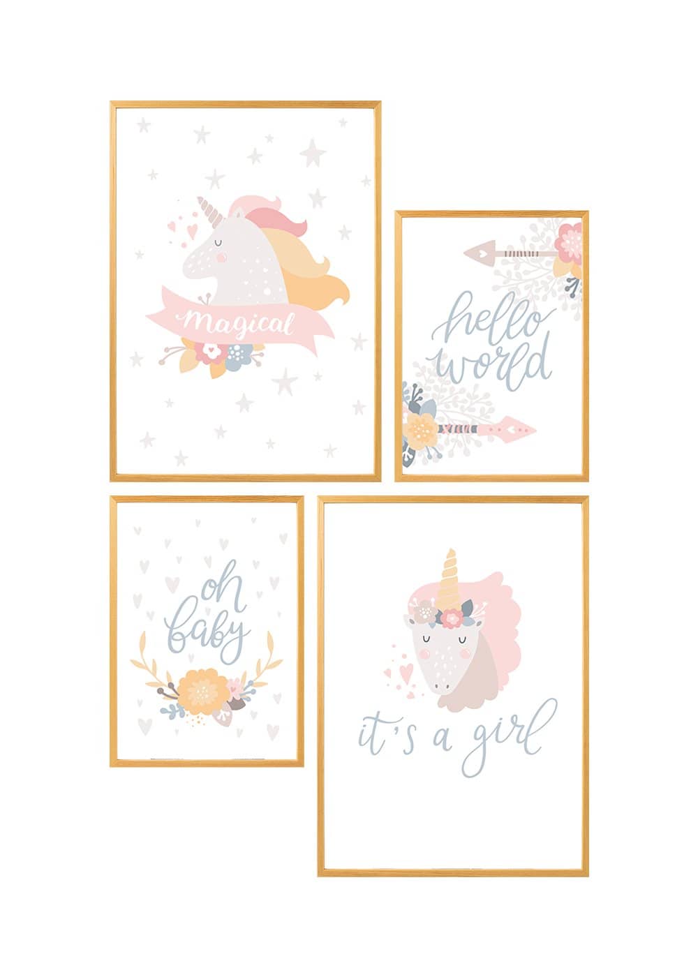 Unicorn - Heimlich Poster Sets