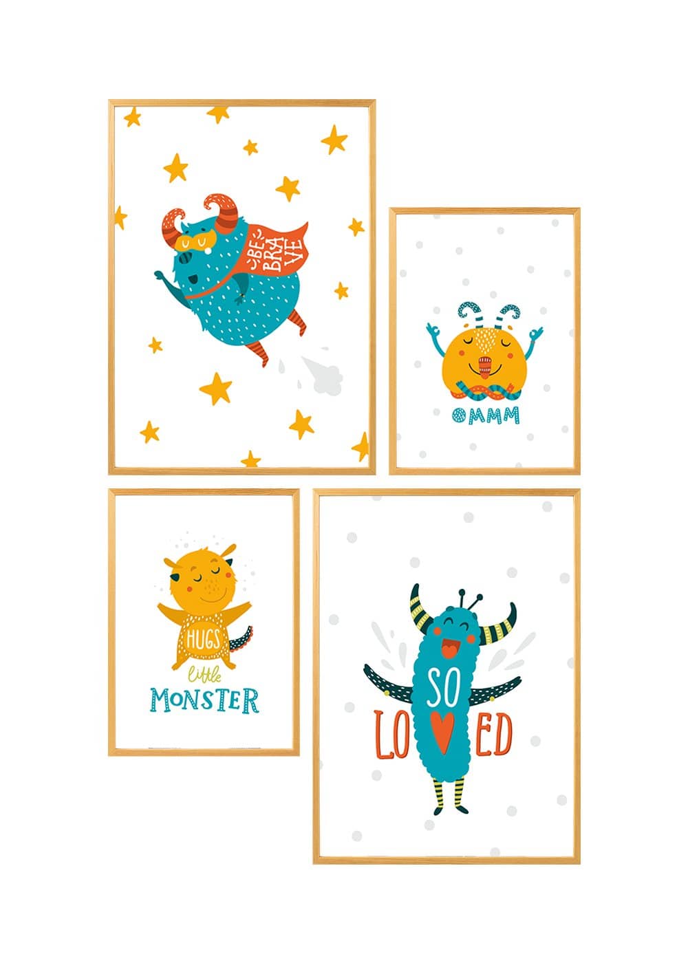 Monster - Heimlich Poster Sets